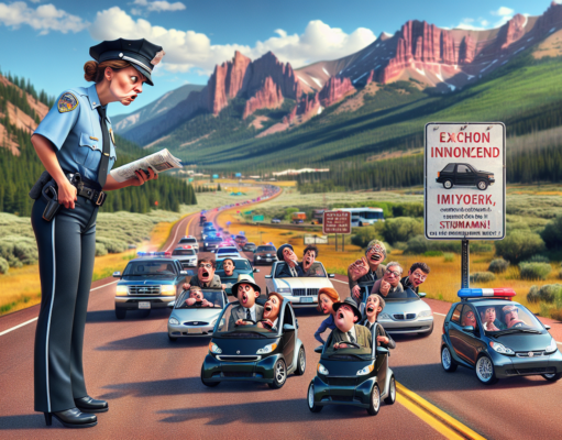 Vigilante Traffic Sign Artist Declared Public Enemy Number One for Unleashing Unseen Levels of Inappropriate Road Humor in Colorado