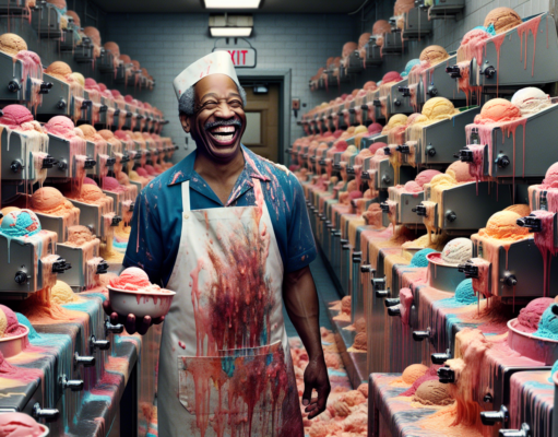 Local Man Somehow Achieves Better Life After Purchasing 57th Ice Cream Maker