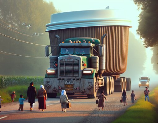 Nation Breathlessly Awaits Arrival of World’s Largest Heavy Hauler, Dubbed ‘Behemoth on Wheels’