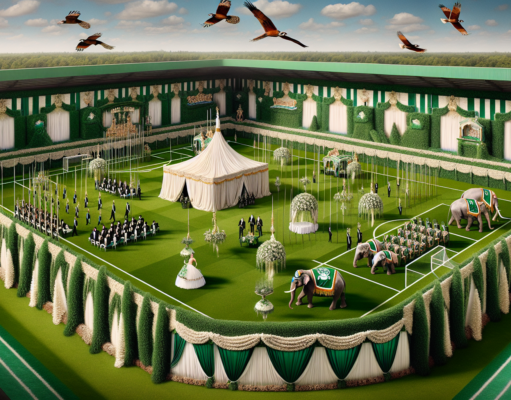 In Shocking Turn of Events, Jets Plan for Aaron Rodgers Divorce Ceremony Featuring Elaborate Marquee and Live Falconry in 2025