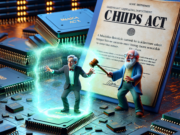 Joe Biden Unveils Hallmark CHIPS Act So Impressive It Literally Banished Trump to Another Dimension