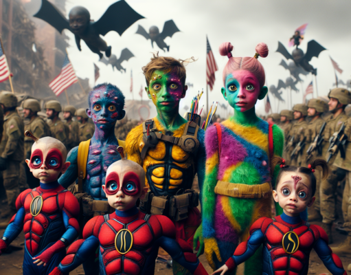 Local Children Discover New Superpowers Thanks to War’s Gift of DNA Mutations, Study Reveals