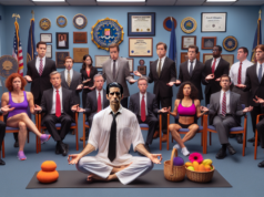 FBI Director Christopher Wray Caught Practicing Yoga at the FBI Headquarters After Vowing Never to Be Transparent