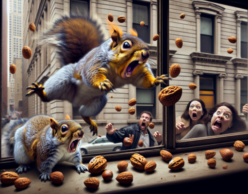 Squirrel Launches Full-Scale Assault on Mom’s Window in Buffalo, City Declares State of Emergency