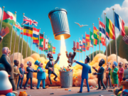 Local Man Throws Trash Can Away, Accidentally Sparks International Trash Can Diplomacy Crisis