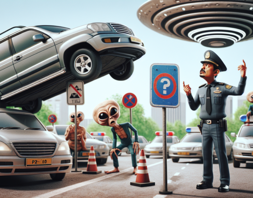 Local Employee Discovers Revolutionary New Method of Being Ticketed for Parking Halfway to Mars